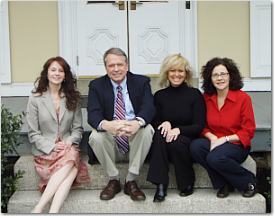 The Main Street Abstract Team on the Front Steps