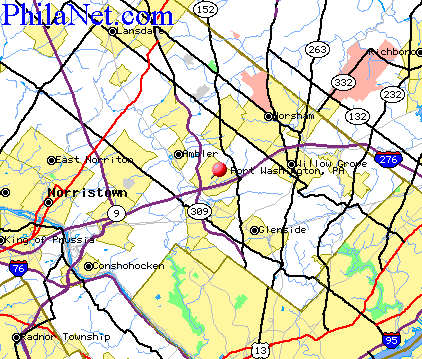 Montgomery 
County, Pennsylvania Around Ft. Washington